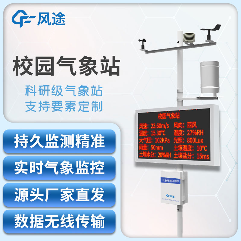 校園氣象站讓學生們了解有用的氣象常識 校園氣象站讓學生們了解有用的氣象常識